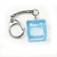 Single Switch Tester Pressing Frame Keychain DSA Profile Transparent Keycap without Light